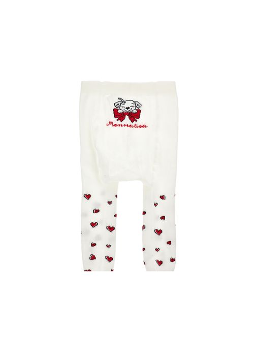 Collant, bambina, in jaquard/cotone caldo. MONNALISA | 39H009 80820143